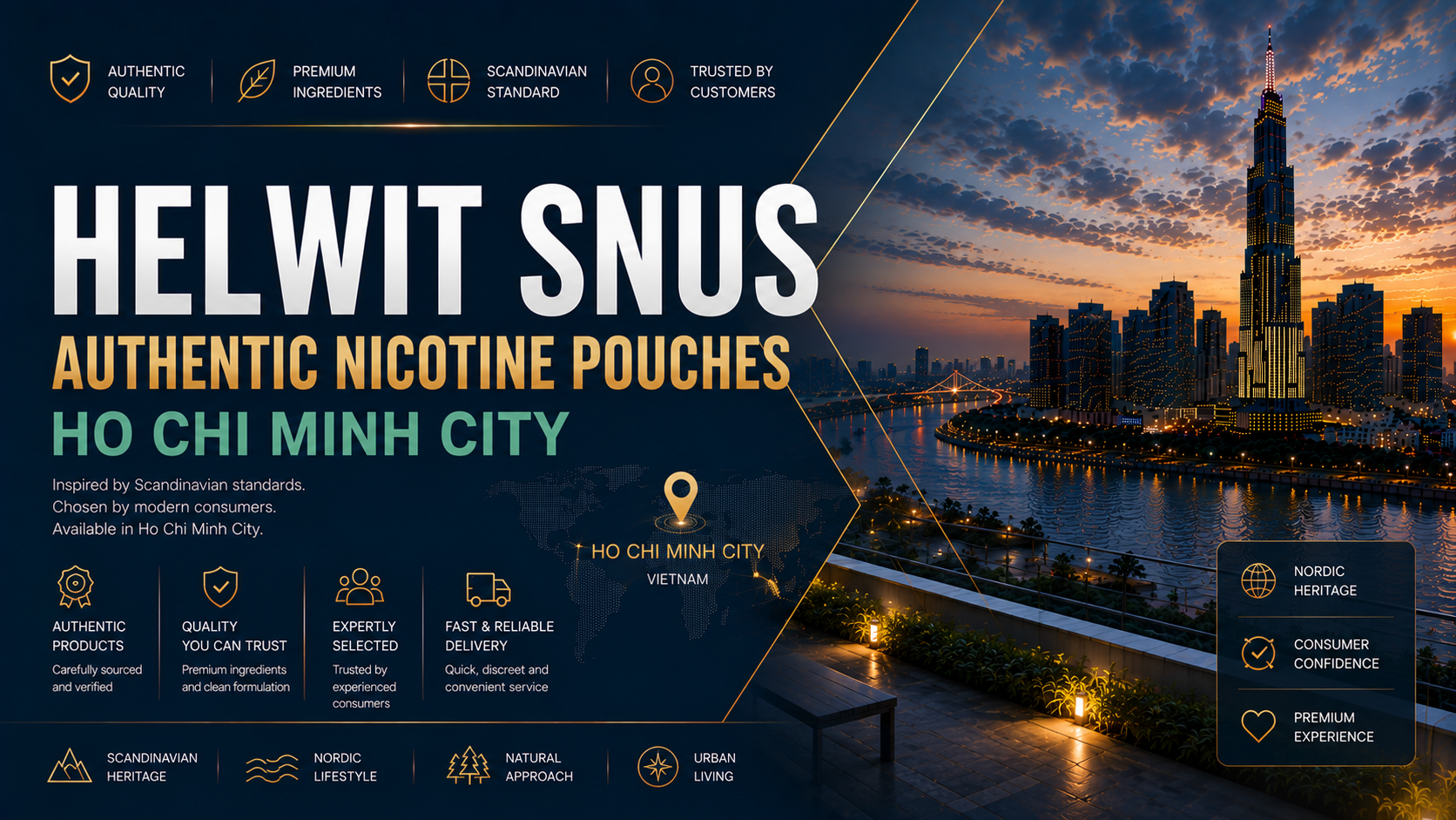 Snus HELWIT — Natural Fruit Nicotine Pouches for Beginners